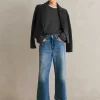Low-Rise Baggy Crop Jean