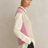 Merino Cashmere Colour Block Vest