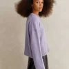 Merino Cashmere Silk Relaxed Jumper + Snood
