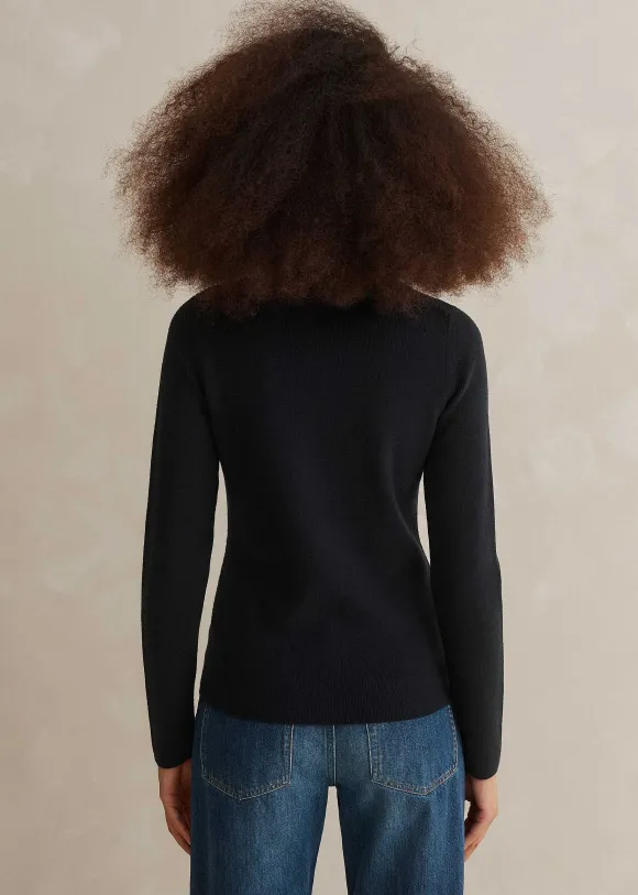 Merino Stretch Half Zip Jumper
