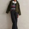 Merino Stretch Slim Rib Stripe Jumper
