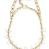 Multi Chain + Pearl Necklace