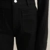 Patch Pocket Subtle Flare Jean