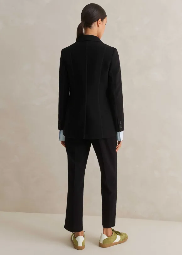 Perfect Workwear Long Blazer Slim-Crop Trouser Suit
