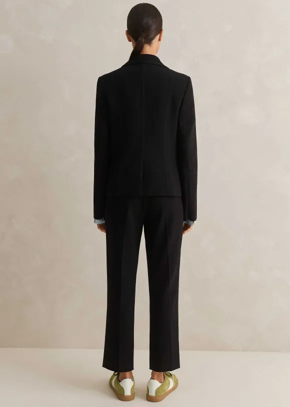Perfect Workwear Short Blazer Slim-Crop Trouser Suit