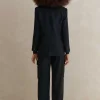 Pinstripe Cargo Trouser Suit