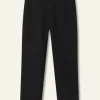 Ponte Split Hem Crop Trouser