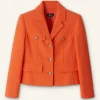 Pop Tweed Bracelet Sleeve Jacket