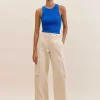 Racerback Cropped Vest