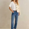 Regular Authentic Slim Crop Jean