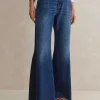 Regular Length Split Seam Flare Jean