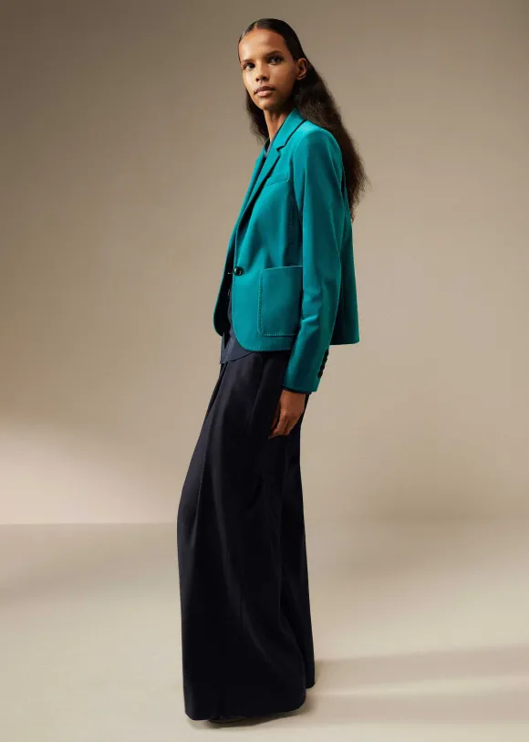Regular-Length Wide-Leg Forever Tux Trouser