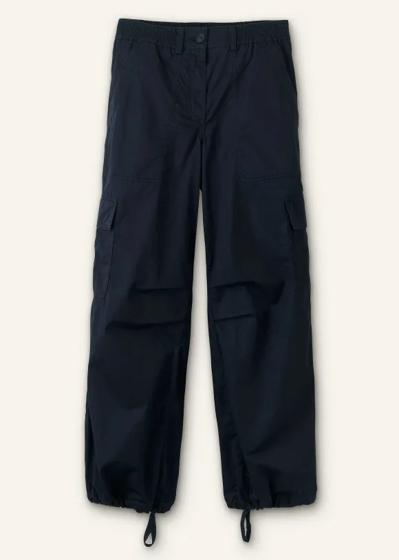 Relaxed Low-Rise Cargo Trouser