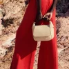 Resin Handle Crossbody Bag