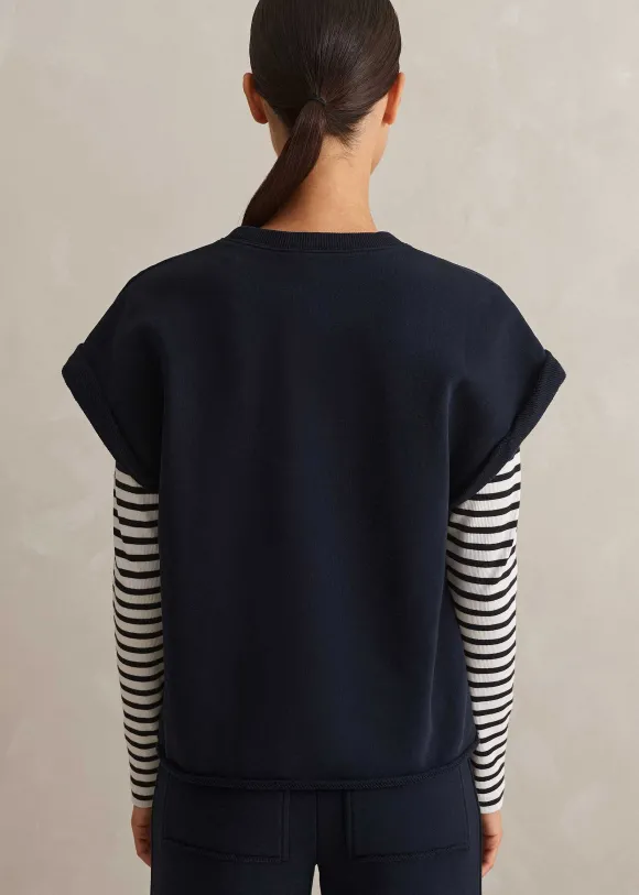 Roll Cuff Sweatshirt
