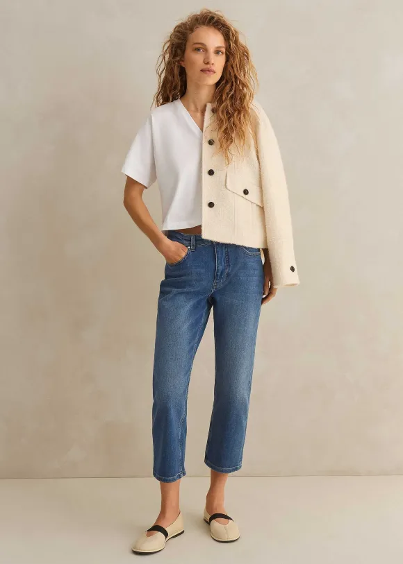 Short Authentic Slim Crop Jean