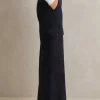 Short Length Cotton Flared Cargo Trouser