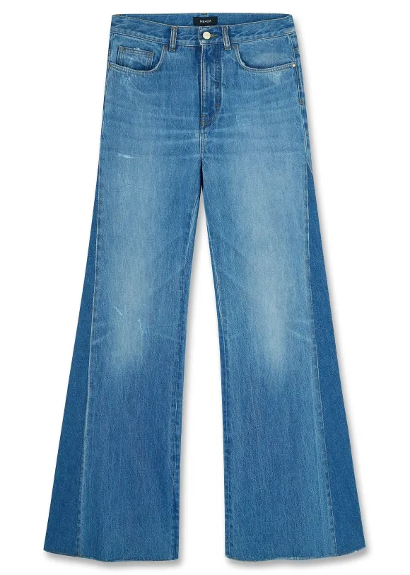 Short Length Split Seam Flare Jean
