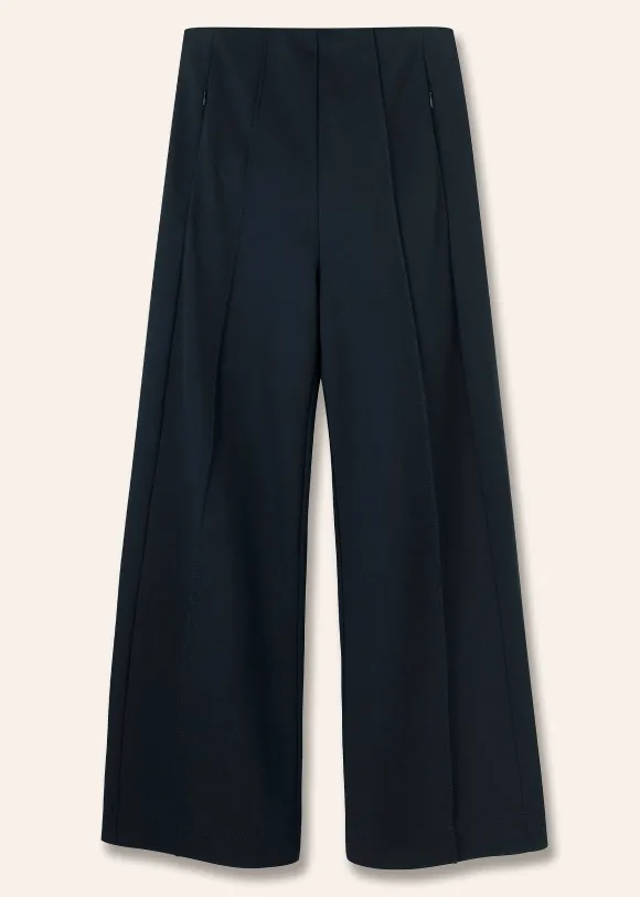 Short Length Travel Tailoring Palazzo