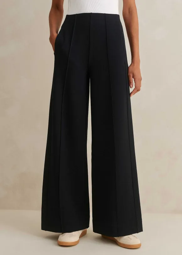Short Length Travel Tailoring Palazzo
