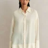 Silk Oversized Shirt