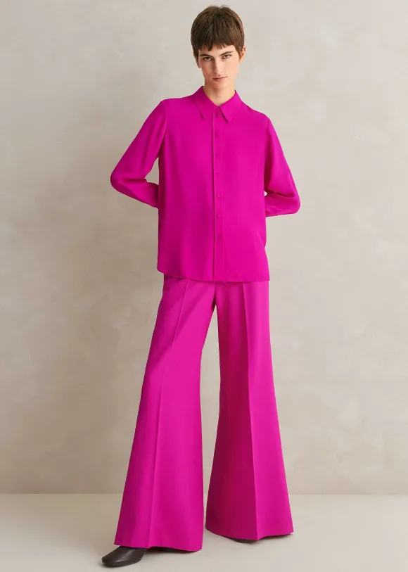 Silk Pop Colour Shirt