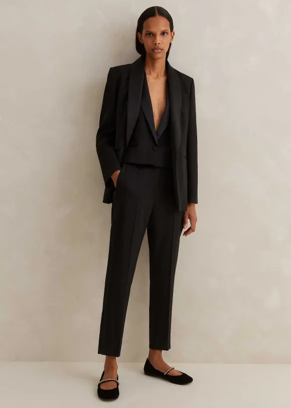 Slim Crop Forever Tux Trouser