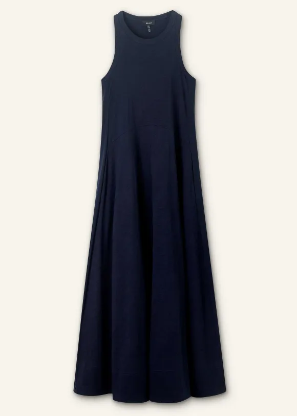 Slub Jersey Halterneck Maxi Dress