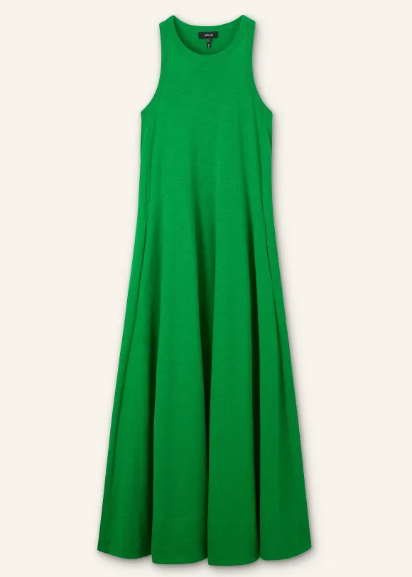 Slub Jersey Halterneck Maxi Dress
