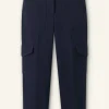 Smart Cargo Slim Crop Trouser