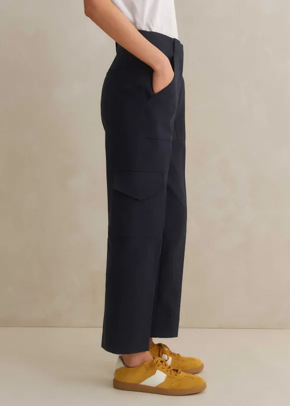 Smart Cargo Slim Crop Trouser