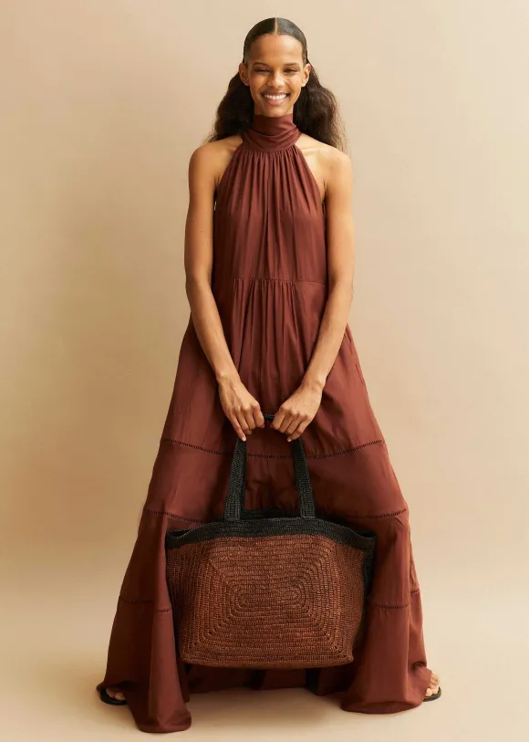 Soft Raffia Tote