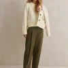 Soft-Touch Cotton Rib Weekend Jumper