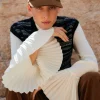 Statement Pleat Sleeve Top