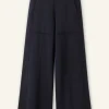 Sweatshirting Wide-Leg Trouser