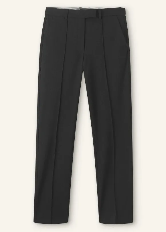 Textured Boyish Cigarette Pant