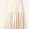 Textured High-Waisted Maxi Skirt