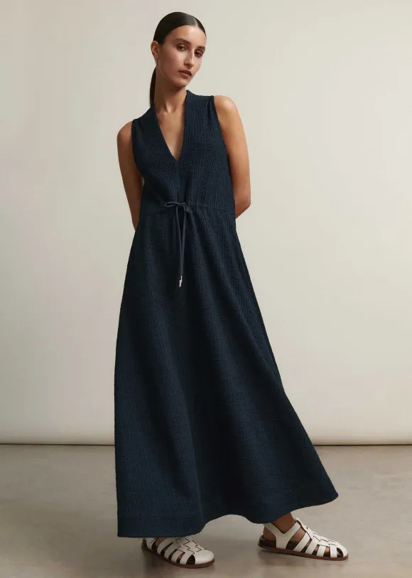 Textured Maxi Dress