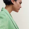 Textured Prince Of Wales Check Blazer