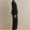 Textured Tailoring Tapered Trouser Suit
