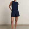 Towelling Crop Top