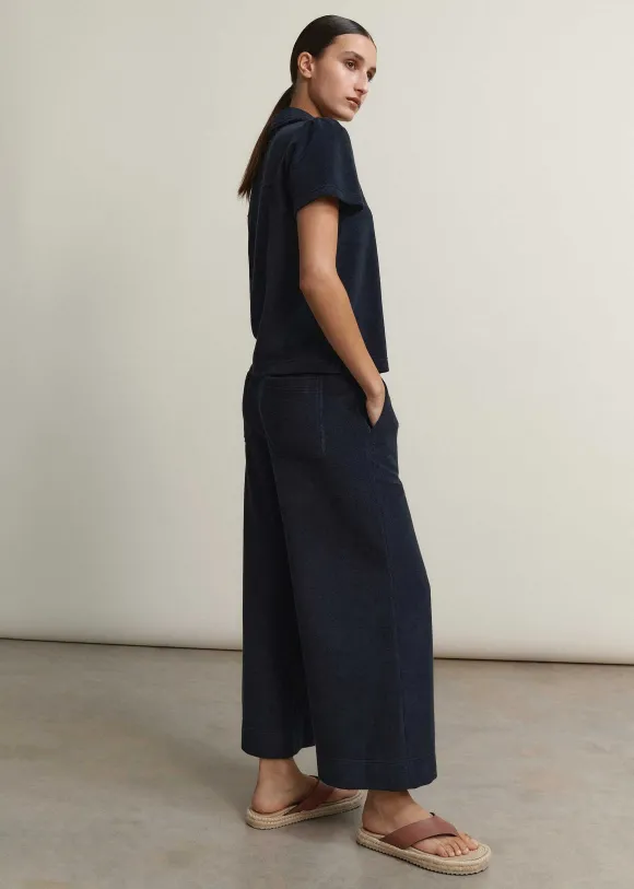 Towelling Polo Top + Trouser Co-Ord