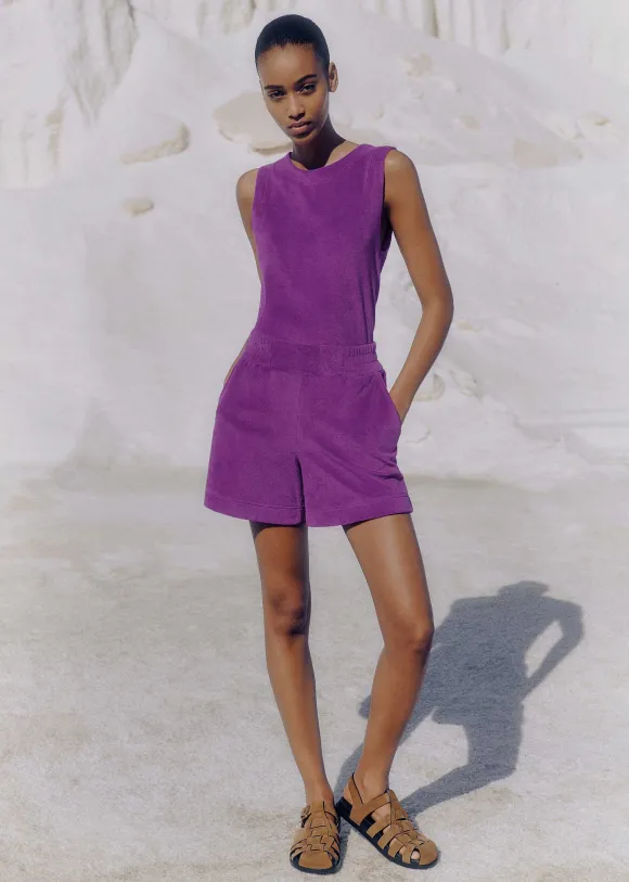 Towelling Short
