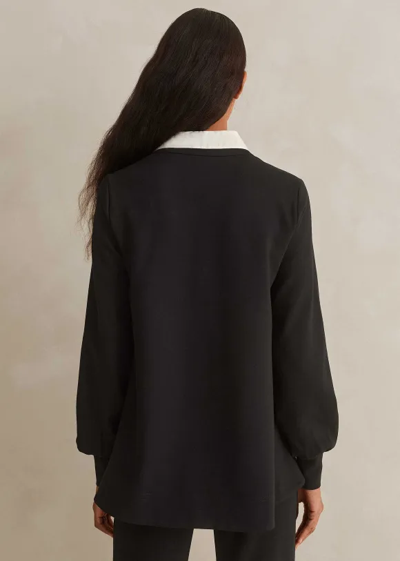 Travel Tailoring Balloon Sleeve Swing Top