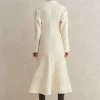 Travel Tailoring Batwing Sleeve Midi Dress