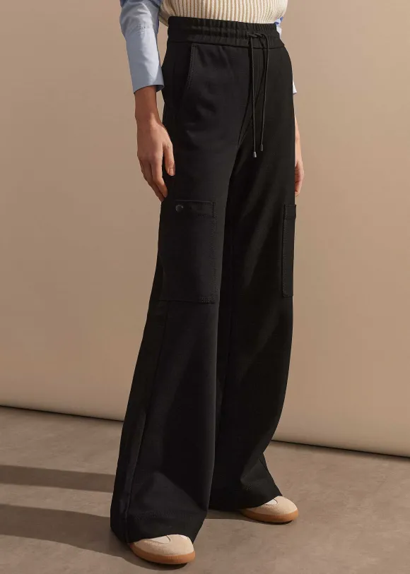 Travel Tailoring Flared Cargo Trouser
