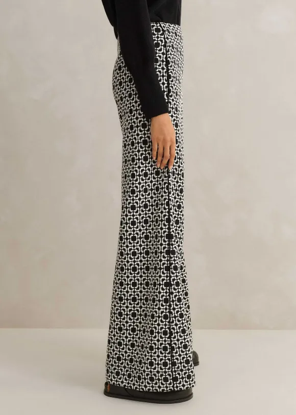 Travel Tailoring Graphic Jacquard Trouser