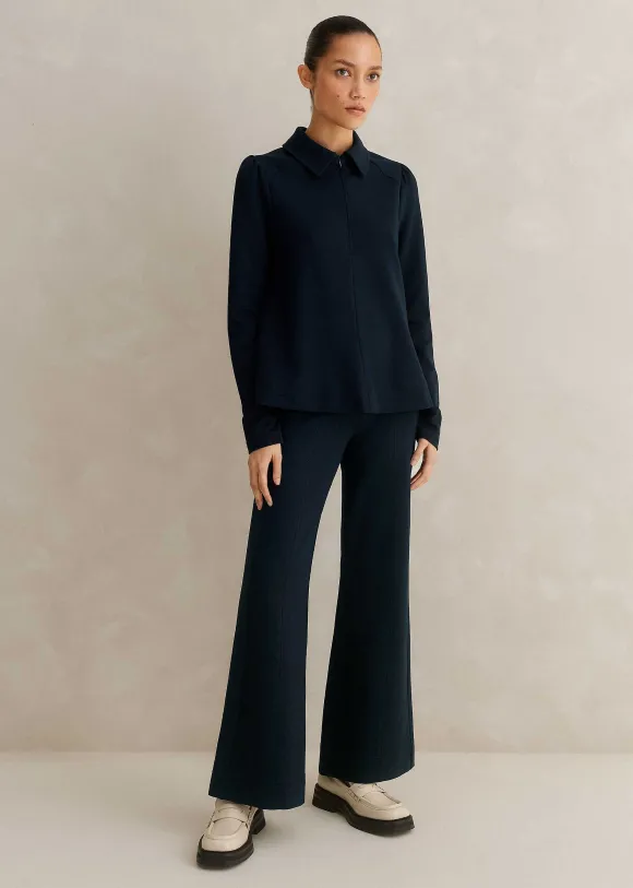 Travel Tailoring Kick Flare Trouser + Swing Top Co-Ord