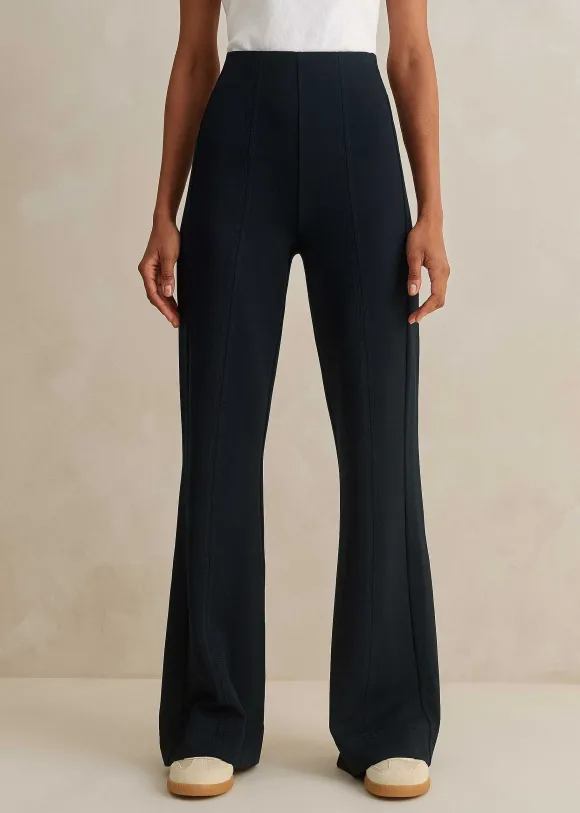 Travel Tailoring Kick Flare Trouser