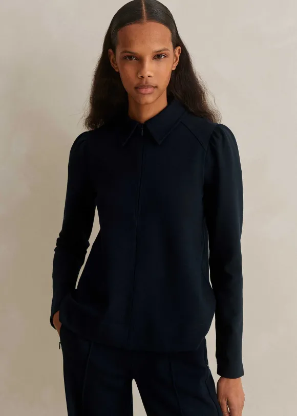 Travel Tailoring Shirt Collar Swing Top